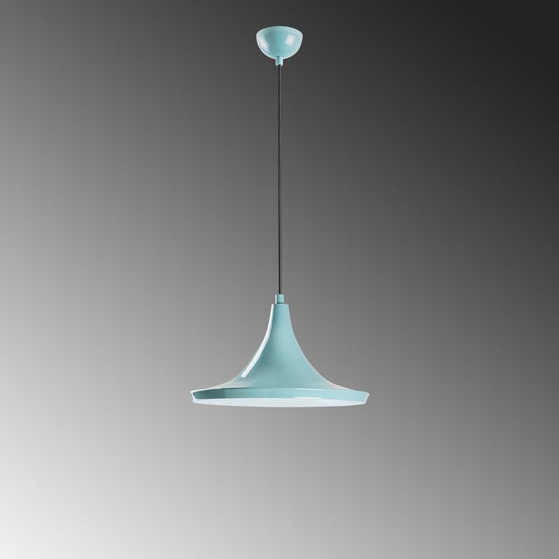 Casa si Gradina - Corpuri si surse de iluminat - Lustre si pendule - Candelabru, Opviq, metal, turcoaz, diametru 30 cm, inaltime reglabila, 892OPV2107 - Infinity.ro