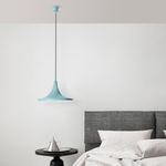 Casa si Gradina - Corpuri si surse de iluminat - Lustre si pendule - Candelabru, Opviq, metal, turcoaz, diametru 30 cm, inaltime reglabila, 892OPV2107 - Infinity.ro