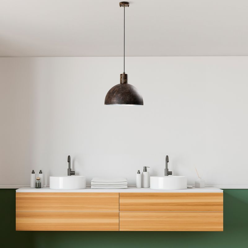 Casa si Gradina - Corpuri si surse de iluminat - Lustre si pendule - Candelabru, Opviq, metal, antichizat, 30x30x30 cm - Infinity.ro