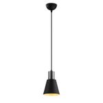 Casa si Gradina - Corpuri si surse de iluminat - Lustre si pendule - Lustra, Opviq, fier, negru si nichel, diametru 14 cm, inaltime reglabila - Infinity.ro