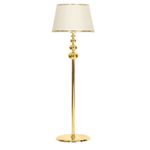 Casa si Gradina - Corpuri si surse de iluminat - Veioze si lampi - Lampadare - Lampadar, Opviq, metal, auriu crem, 40x160 cm - Infinity.ro
