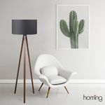Casa si Gradina - Corpuri si surse de iluminat - Veioze si lampi - Lampadare - Lampadar, Opviq, mdf, antracit, 140 cm - Infinity.ro