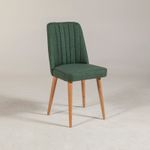 Casa si Gradina - Mobilier - Scaune si fotolii - Scaune - Scaun, Hanah Home, panou aglomerat melaminat, pin atlantic si verde, 47x46x89 cm - Infinity.ro