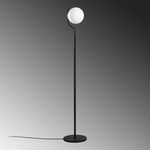 Casa si Gradina - Corpuri si surse de iluminat - Veioze si lampi - Lampadare - Lampadar, Opviq, metal, negru, 30x30x168 cm - Infinity.ro
