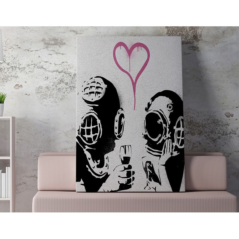 Casa si Gradina - Decoratiuni - Tablouri - Tablou canvas decorativ, Wallxpert, multicolor, 50x70 cm, 50% bumbac 50% poliester, 966BRS1125 - Infinity.ro