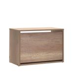 Casa si Gradina - Mobilier - Organizare si depozitare - Organizator incaltaminte - Dulap pentru pantofi, Hanah Home, pal melaminat, nuc deschis, 60x42x30 cm - Infinity.ro