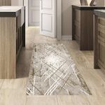 Casa si Gradina - Textile si covoare - Covoare - Covoare casa - Covor, Conceptum Hypnose, maro, 180x280 cm, 100% poliester, antiderapant, lavabil la masina, 955ANR4367 - Infinity.ro