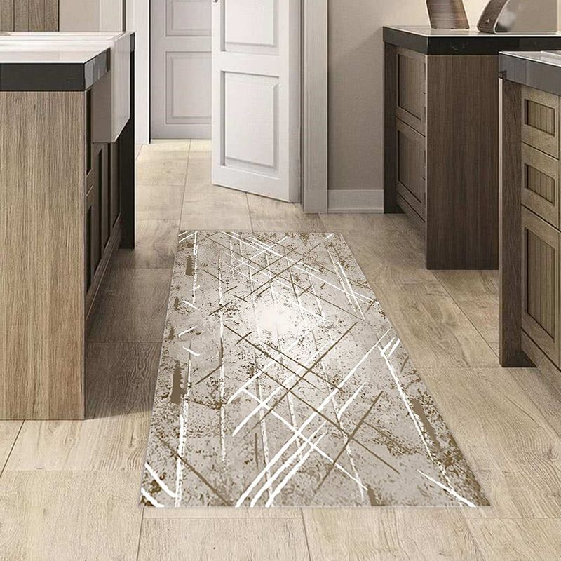 Casa si Gradina - Textile si covoare - Covoare - Covoare casa - Covor, Conceptum Hypnose, maro, 180x280 cm, 100% poliester, antiderapant, lavabil la masina, 955ANR4367 - Infinity.ro
