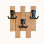 Casa si Gradina - Mobilier - Organizare si depozitare - Cuiere - Cuiere, Hanah Home, lemn de carpen, maro, 24x20 cm - Infinity.ro
