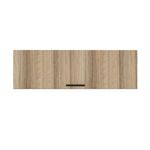 Casa si Gradina - Mobilier - Dulapuri si sifoniere - Dulapuri - Dulap de perete, Hanah Home, pal melaminat, nuc, 135x45x52 cm - Infinity.ro