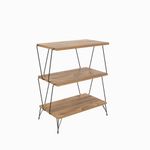 Casa si Gradina - Mobilier - Biblioteci si rafturi - Etajere - Etajera, Hanah Home, pal melaminat, pin, 46x76x30 cm - Infinity.ro