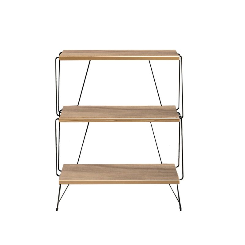 Casa si Gradina - Mobilier - Biblioteci si rafturi - Etajere - Etajera, Hanah Home, pal melaminat, pin, 46x76x30 cm - Infinity.ro