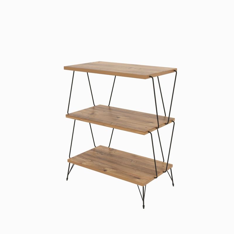 Casa si Gradina - Mobilier - Biblioteci si rafturi - Etajere - Etajera, Hanah Home, pal melaminat, pin, 46x76x30 cm - Infinity.ro