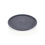 Casa si Gradina - Bucatarie si vesela - Vesela si tacamuri - Farfurii si boluri - Farfurie de servire, Hermia, ceramica, gri, 30x30x1 cm - Infinity.ro