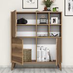 Casa si Gradina - Mobilier - Dulapuri si sifoniere - Dulapuri - Dulap multifunctional, Hanah Home, pal melaminat, nuc, 100x30x115 cm - Infinity.ro