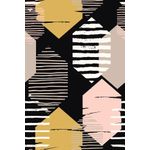 Casa si Gradina - Textile si covoare - Covoare - Covorase intrare - Covoras de intrare, Conceptum Hypnose, multicolor, 80x150 cm, 100% poliester, antiderapant, 571HFT2041 - Infinity.ro