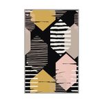 Casa si Gradina - Textile si covoare - Covoare - Covorase intrare - Covoras de intrare, Conceptum Hypnose, multicolor, 80x150 cm, 100% poliester, antiderapant, 571HFT2041 - Infinity.ro