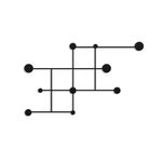 Casa si Gradina - Mobilier - Organizare si depozitare - Cuiere - Cuier de perete, Wallxpert, metal, negru, 112x64x10 cm - Infinity.ro