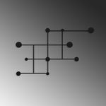 Casa si Gradina - Mobilier - Organizare si depozitare - Cuiere - Cuier de perete, Wallxpert, metal, negru, 112x64x10 cm - Infinity.ro