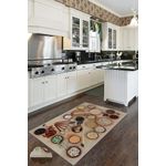 Casa si Gradina - Textile si covoare - Covoare - Covoare casa - Covor, Conceptum Hypnose, multicolor, 60x100 cm, 100% poliester, antiderapant, 945HFT1771 - Infinity.ro