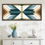 Casa si Gradina - Decoratiuni - Tablouri - Tablou decorativ inramat, Wallxpert, mdf, multicolor, 40x120 cm, 836EVL4764 - Infinity.ro