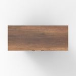 Casa si Gradina - Mobilier - Dulapuri si sifoniere - Dulapuri - Dulap multifunctional, Hanah Home, panou de particule melaminat, nuc si antracit, 96x40x179.4 cm - Infinity.ro