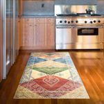 Casa si Gradina - Textile si covoare - Covoare - Covoare casa - Covor, Conceptum Hypnose, multicolor, 80x150 cm, 100% poliester, antiderapant, lavabil la masina, 955ANR4665 - Infinity.ro