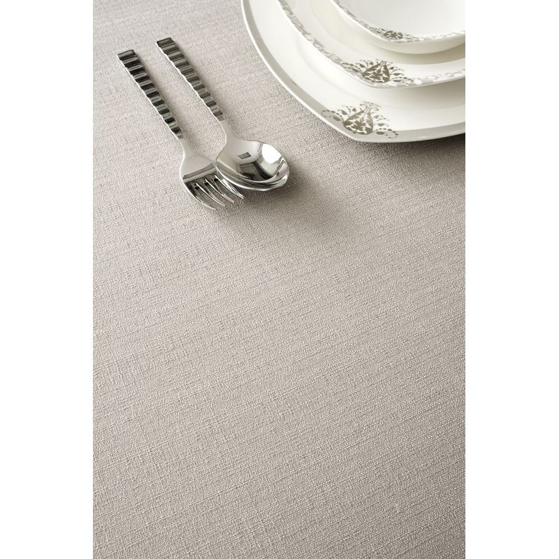 Casa si Gradina - Textile si covoare - Textile bucatarie - Fete de masa - Fata de masa, Hermia, gri, 150x250 cm, 100% poliester - Infinity.ro