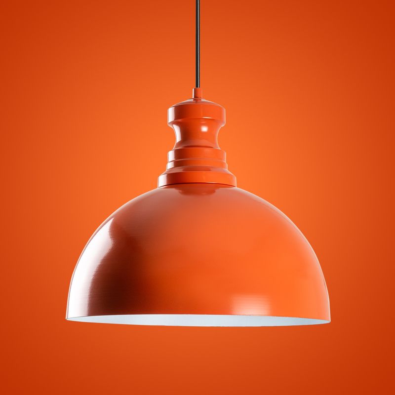 Casa si Gradina - Corpuri si surse de iluminat - Lustre si pendule - Candelabru, Opviq, metal, portocaliu, diametru 40 cm, inaltime reglabila, 892OPV2036 - Infinity.ro