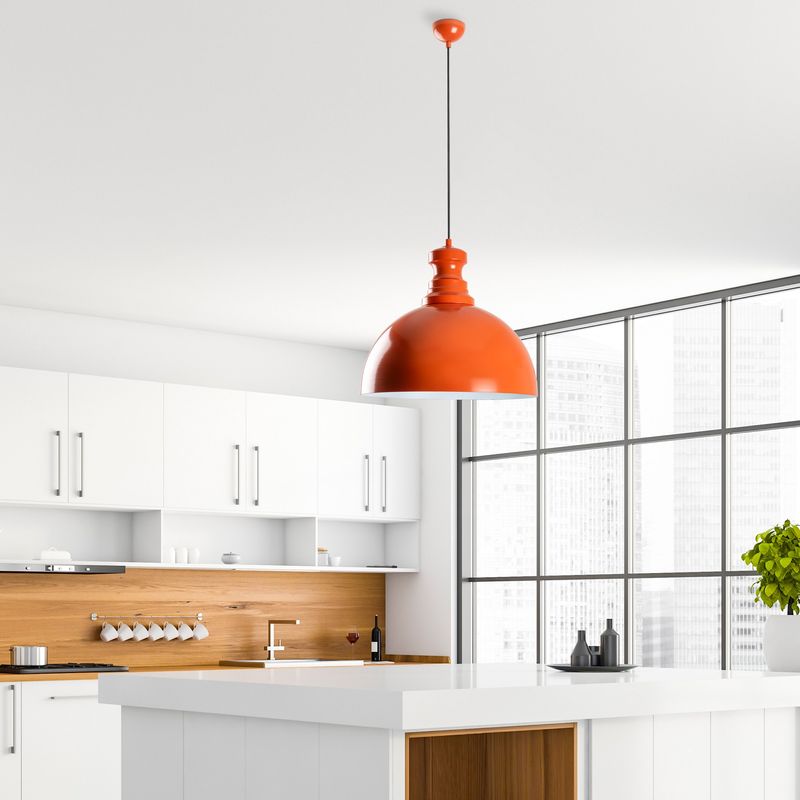 Casa si Gradina - Corpuri si surse de iluminat - Lustre si pendule - Candelabru, Opviq, metal, portocaliu, diametru 40 cm, inaltime reglabila, 892OPV2036 - Infinity.ro