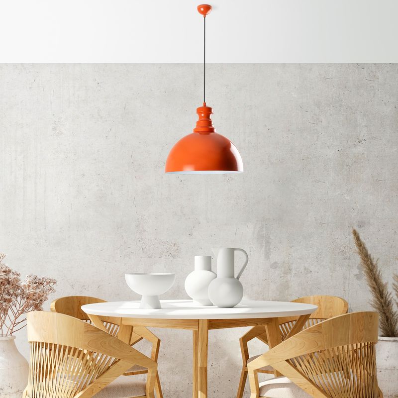 Casa si Gradina - Corpuri si surse de iluminat - Lustre si pendule - Candelabru, Opviq, metal, portocaliu, diametru 40 cm, inaltime reglabila, 892OPV2036 - Infinity.ro