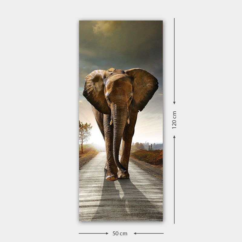 Casa si Gradina - Decoratiuni - Tablouri - Tablou decorativ, Wallxpert, panza, multicolor, 50x120 cm, rama lemn, 451ERN1995 - Infinity.ro