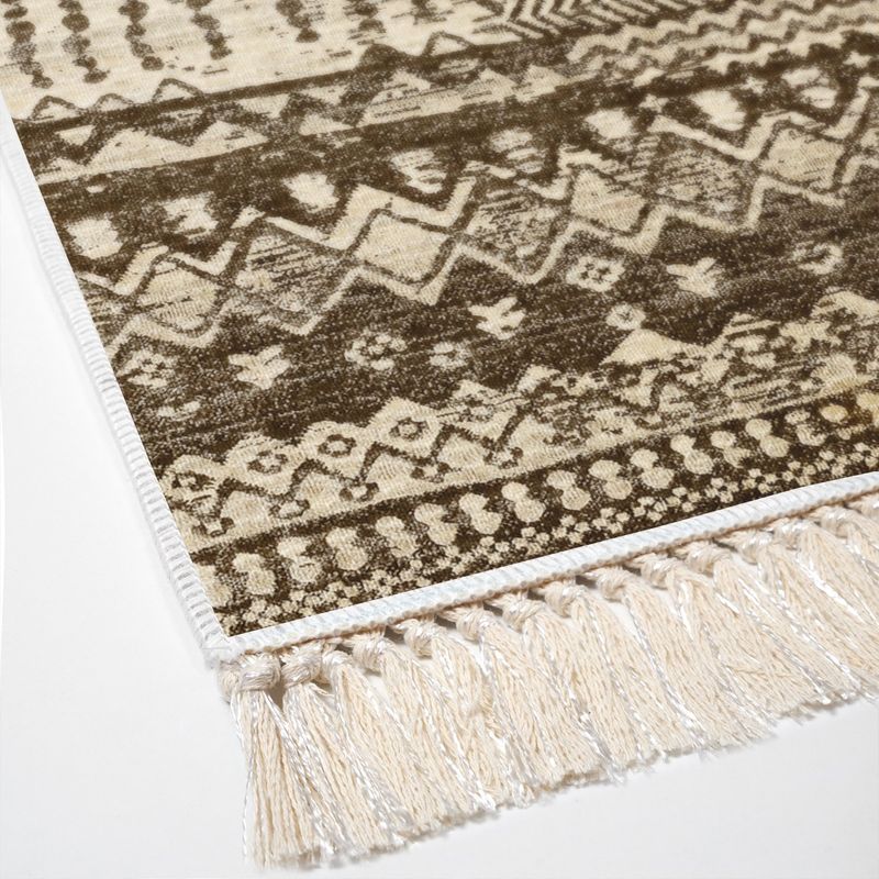 Casa si Gradina - Textile si covoare - Covoare - Covoare casa - Covor, Conceptum Hypnose, maro, 80x300 cm, 100% poliester, lavabil, antiderapant, 955ANR2889 - Infinity.ro