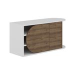 Casa si Gradina - Mobilier - Dulapuri si sifoniere - Dulapuri pantofi - Dulap pantofi, Hanah Home, pal melaminat, hitit si alb, 104x37x50 cm - Infinity.ro