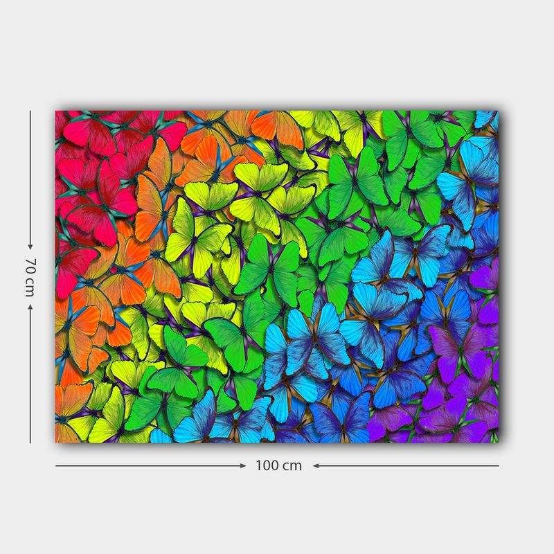 Casa si Gradina - Decoratiuni - Tablouri - Tablou decorativ, Wallxpert, panza, multicolor, 70x100 cm, rama lemn, 441HPE1814 - Infinity.ro