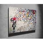 Casa si Gradina - Decoratiuni - Tablouri - Tablou canvas decorativ, Wallxpert, multicolor, 70x100 cm, 50% bumbac 50% poliester, rama lemn, 966BRS1203 - Infinity.ro
