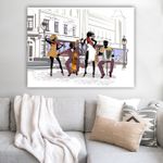 Casa si Gradina - Decoratiuni - Tablouri - Tablou decorativ, Wallxpert, panza, multicolor, 70x100 cm, 441HPE2687 - Infinity.ro