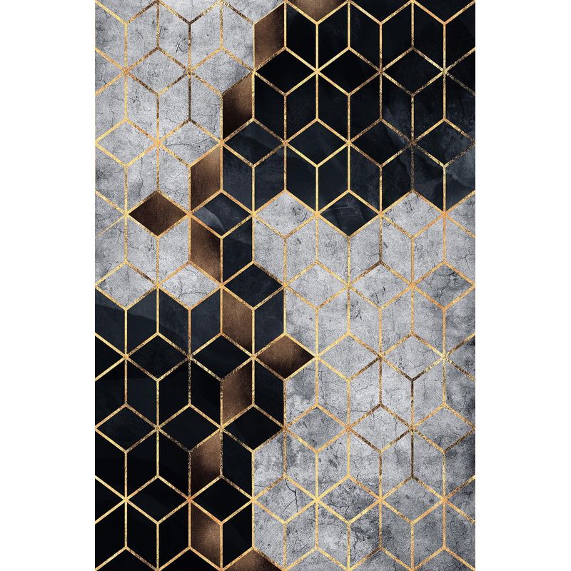 Casa si Gradina - Textile si covoare - Covoare - Covoare casa - Covor, Conceptum Hypnose, multicolor, 60x100 cm, 100% poliester, antiderapant, 478HFT1220 - Infinity.ro