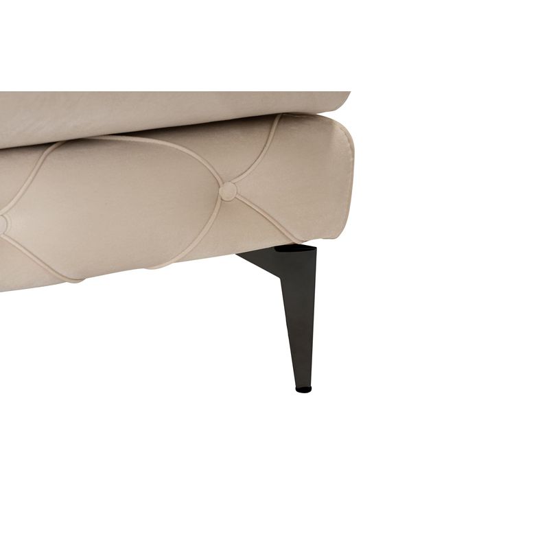 Casa si Gradina - Mobilier - Canapele si coltare - Coltare - Coltar, Atelier Del Sofa, lemn fag si pal, bej si negru, 270x180x72 cm, 569HLN1808 - Infinity.ro