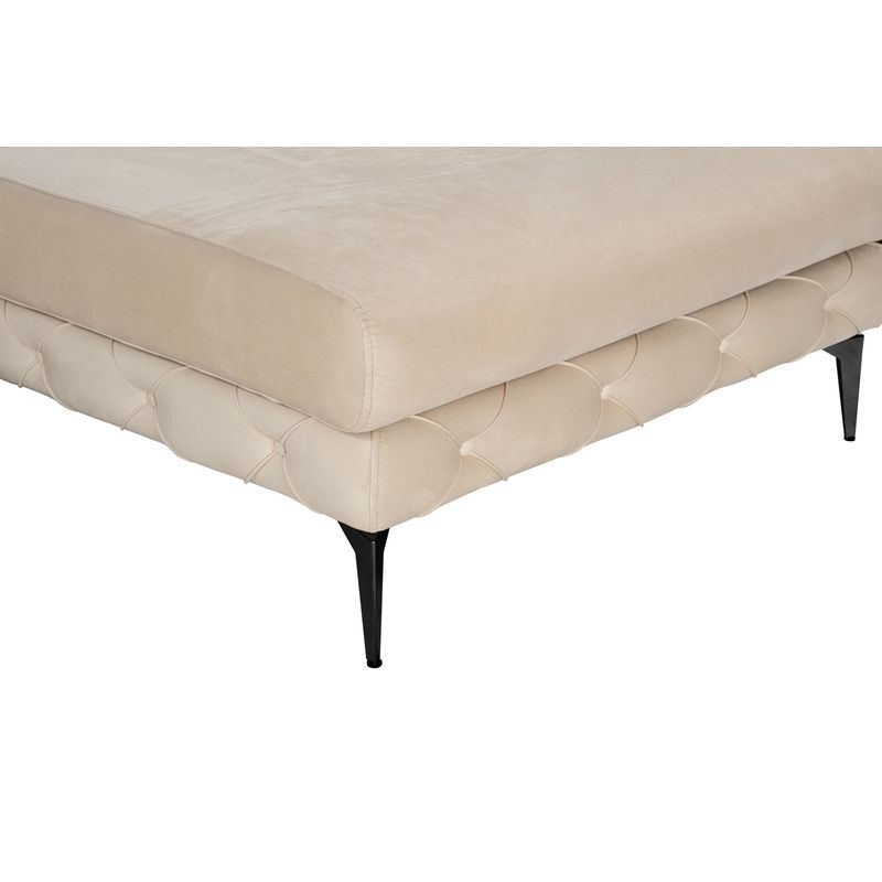 Casa si Gradina - Mobilier - Canapele si coltare - Coltare - Coltar, Atelier Del Sofa, lemn fag si pal, bej si negru, 270x180x72 cm, 569HLN1808 - Infinity.ro