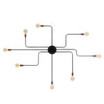 Casa si Gradina - Corpuri si surse de iluminat - Lustre si pendule - Candelabru, Opviq, metal, negru, diametru 190 cm, inaltime 15 cm - Infinity.ro