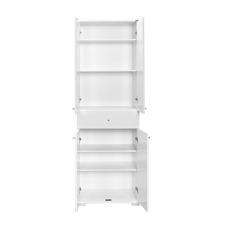 Casa si Gradina - Mobilier - Dulapuri si sifoniere - Dulapuri - Dulap multifunctional, Hanah Home, pal melaminat, alb, 60x40x187 cm - Infinity.ro