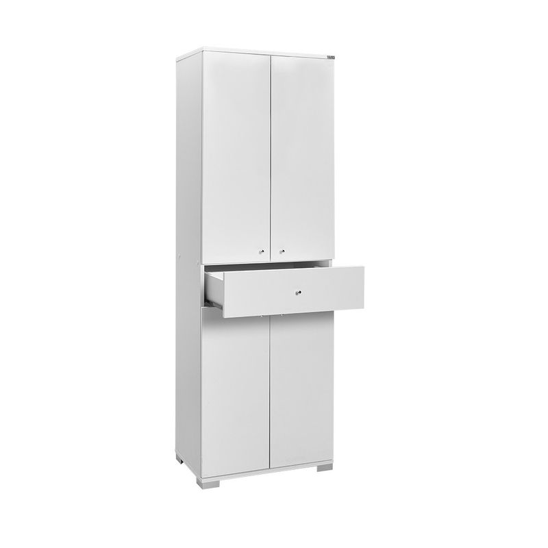 Casa si Gradina - Mobilier - Dulapuri si sifoniere - Dulapuri - Dulap multifunctional, Hanah Home, pal melaminat, alb, 60x40x187 cm - Infinity.ro