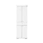Casa si Gradina - Mobilier - Dulapuri si sifoniere - Dulapuri - Dulap multifunctional, Hanah Home, pal melaminat, alb, 60x40x187 cm - Infinity.ro