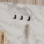 Casa si Gradina - Mobilier - Organizare si depozitare - Cuiere - Cuiere, Wallxpert, metal, negru, 2x4.7x2.6 cm - Infinity.ro