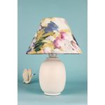 Casa si Gradina - Corpuri si surse de iluminat - Veioze si lampi - Veioze - Veioza, Opviq, ceramica, alb, inaltime 37 cm - Infinity.ro