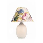 Casa si Gradina - Corpuri si surse de iluminat - Veioze si lampi - Veioze - Veioza, Opviq, ceramica, alb, inaltime 37 cm - Infinity.ro