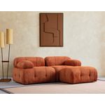 Casa si Gradina - Mobilier - Canapele si coltare - Coltare - Coltar, Atelier Del Sofa, lemn de fag si pal, portocaliu, 190x160x95 cm - Infinity.ro