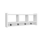 Casa si Gradina - Mobilier - Organizare si depozitare - Cuiere - Cuier, Hanah Home, pal melaminat, alb, 75.6x35x22 cm - Infinity.ro