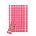 Casa si Gradina - Textile si covoare - Textile baie - Prosoape - Set prosoape de maini, Hermia, roz, 45x65 cm, 100% bumbac, 5 bucati, 192DCH1663 - Infinity.ro